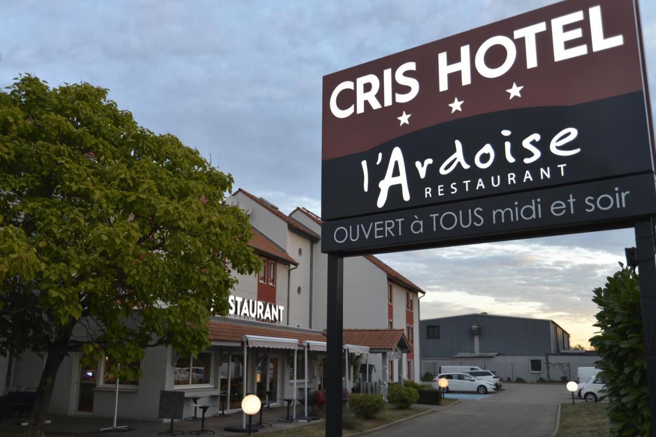 Logis Cris Hotel Et Restaurant, Lyon Sud-Est Corbas Kültér fotó