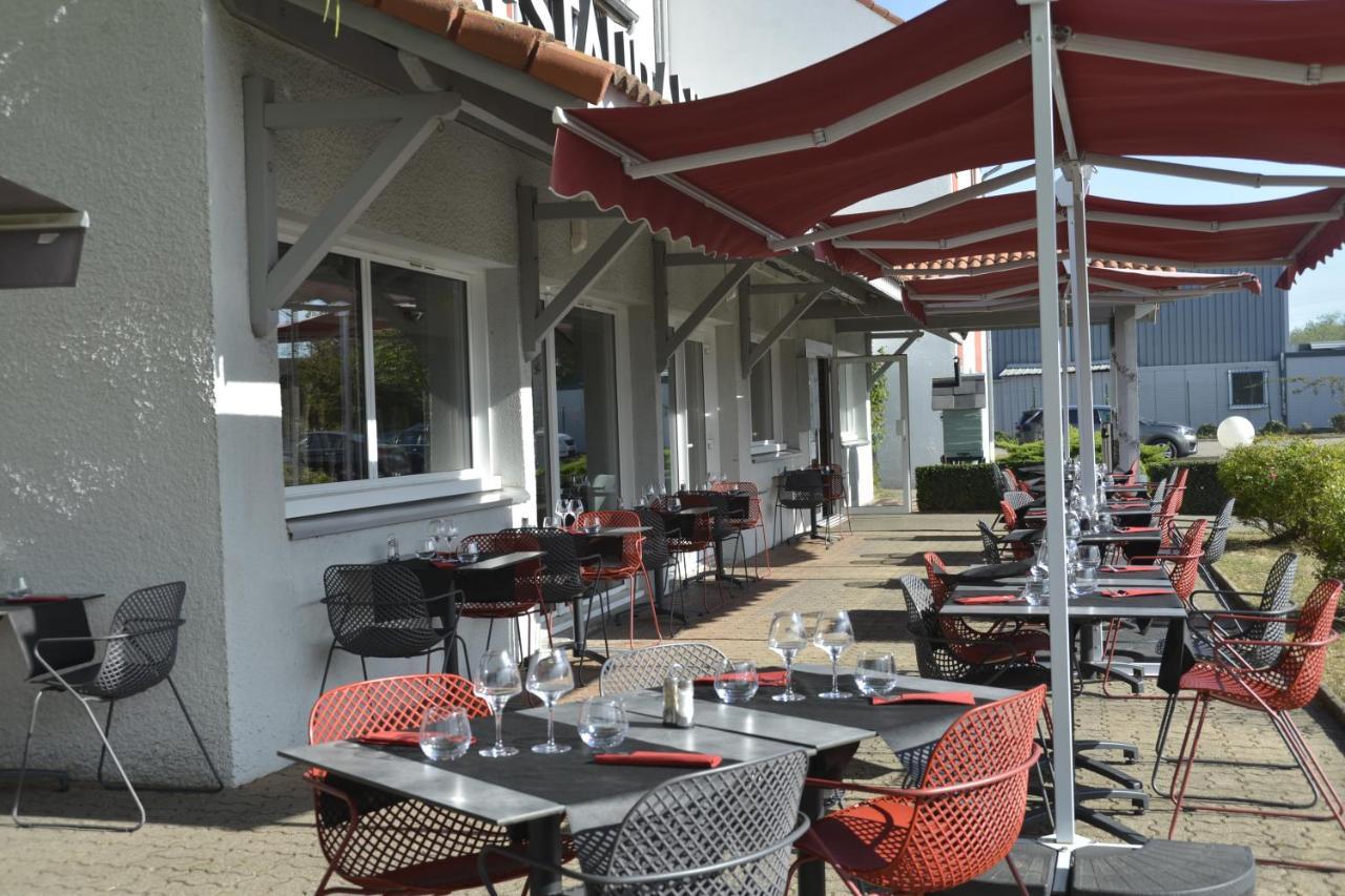 Logis Cris Hotel Et Restaurant, Lyon Sud-Est Corbas Kültér fotó